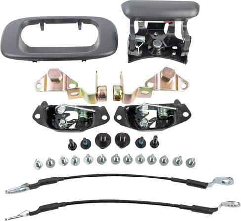 TRQ Tailgate Repair Kit Compatible with 1999-2006 Chevrolet Silverado 1500 2007 Silverado 1500 Classic 2001-2006 Silverado 1500 HD Silverado 1500 HD Classic 1999-2004 Silverado 2500 in Saudi Arabia