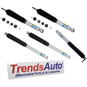 Bilstein 24-274951 24-274968 24-286558 Set of Front & Rear Shocks fits 2017 2024 F250 F350 Super Duty 4WD w/ 2" Front Lift & 0-1" Rear Lift - Includes Steering Stabilizer in Kuwait