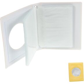 Holder Book 3 Inch Single Slot Fashionable Hollow Mirror Design Photo Album for Idol Collectors in Saudi Arabia
