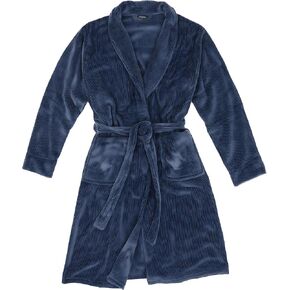 Mon Chateau Flannel Robe, Cozy Unisex Bathrobe for Men & Women, Plush Sleepwear & Lounge Robe for All-Day Relaxation in Kuwait
