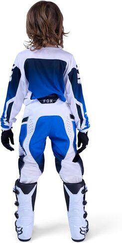 Fox Racing Youth 180 Motocross Dirt Bike Jersey, Blue, Large in Saudi Arabia