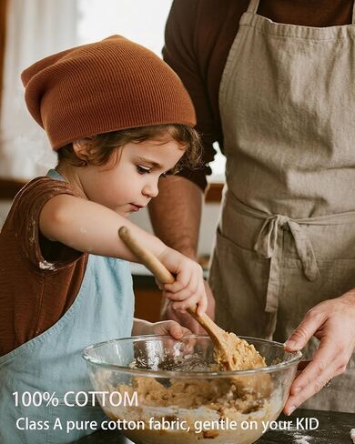 ROYBENS 100% Cotton Baby Beanie Cute Toddler Winter Hat Knit Caps Ages 0-8 | Boys Girls Kids Newborn Soft Knit Cuffed Caps Beanies,100% Cotton,Skin-Friendly,Double-Layer Growing Hat,Kids Warm Gifts in Saudi Arabia
