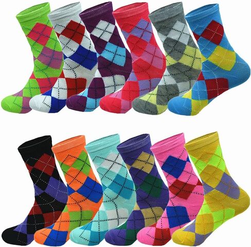 Glory Max 12-Pairs Women's Crew Socks Soft Thin Lightweight Breathable Athletic Casual Socks in Kuwait