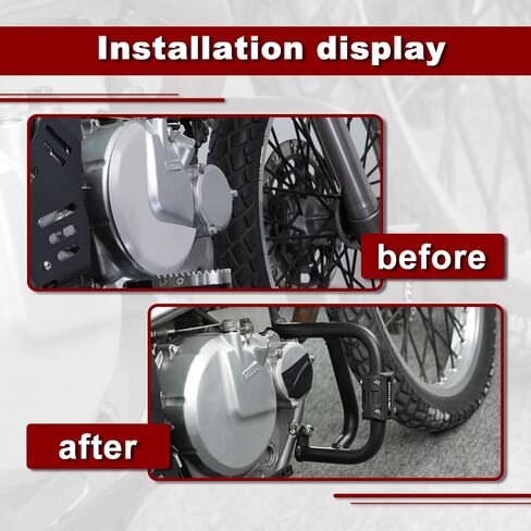 Xitomer Steel Crash Bars Highway Cage Fit for DR650/S/SE 1996-2024 Fit for DR650S DR650E Engine Guard Crash Cage & Tank Guard, Highway Cage in Saudi Arabia