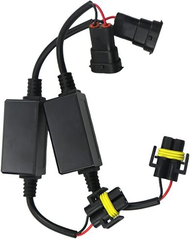 وحدة فك تشفير LED ، سيارة 2 عبوات 9-16V DCH11/H8/H9 فك تشفير ضوء الرأس LED ، متوافقة مع مركبات 9V-16V وتطبيق على H11/H8/H9 مصابيح LED in Saudi Arabia
