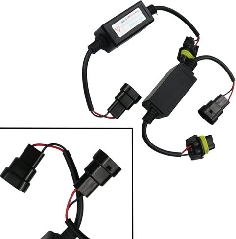 وحدة فك تشفير LED ، سيارة 2 عبوات 9-16V DCH11/H8/H9 فك تشفير ضوء الرأس LED ، متوافقة مع مركبات 9V-16V وتطبيق على H11/H8/H9 مصابيح LED in Saudi Arabia