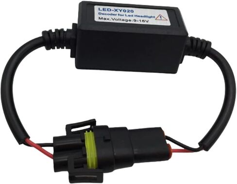 وحدة فك تشفير LED ، سيارة 2 عبوات 9-16V DCH11/H8/H9 فك تشفير ضوء الرأس LED ، متوافقة مع مركبات 9V-16V وتطبيق على H11/H8/H9 مصابيح LED in Saudi Arabia