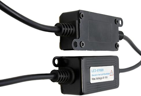 وحدة فك تشفير LED ، سيارة 2 عبوات 9-16V DCH11/H8/H9 فك تشفير ضوء الرأس LED ، متوافقة مع مركبات 9V-16V وتطبيق على H11/H8/H9 مصابيح LED in Saudi Arabia