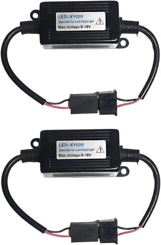 Led Decoder, 2-Packs Car 9-16V DC H7 LED Head Light Decoders, Compatible with 9V-16V Vehicles and Apply to H7 LED Lights in Saudi Arabia