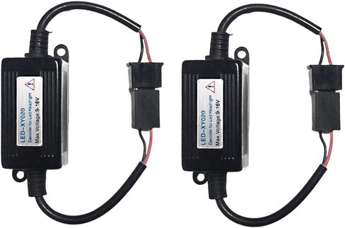 Led Decoder, 2-Packs Car 9-16V DC H7 LED Head Light Decoders, Compatible with 9V-16V Vehicles and Apply to H7 LED Lights in Saudi Arabia