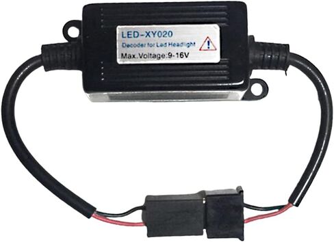Led Decoder, 2-Packs Car 9-16V DC H7 LED Head Light Decoders, Compatible with 9V-16V Vehicles and Apply to H7 LED Lights in Saudi Arabia