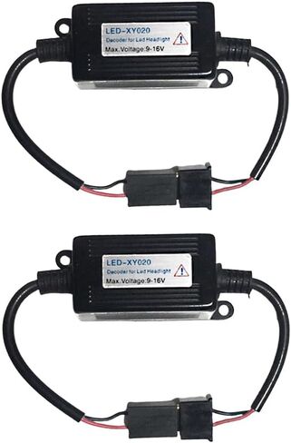 Led Decoder, 2-Packs Car 9-16V DC H7 LED Head Light Decoders, Compatible with 9V-16V Vehicles and Apply to H7 LED Lights in Saudi Arabia