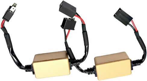 Led Decoder, 2-Packs Car 9-16V DC H7 Load Resistors Replacement, Compatible with Apply To H7 Lamp Bulb Connector in Saudi Arabia