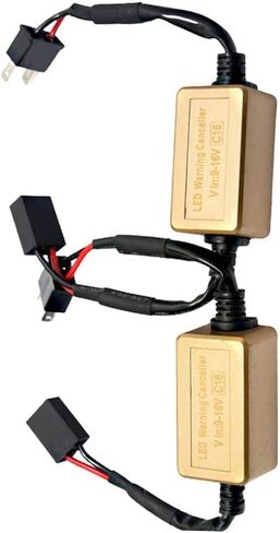 Led Decoder, 2-Packs Car 9-16V DC H7 Load Resistors Replacement, Compatible with Apply To H7 Lamp Bulb Connector in Saudi Arabia
