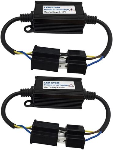 وحدة فك ترميز LED ، 2 عبوات السيارة 9-16V DC H4 عارضات ضوء الرأس ، متوافقة مع مركبات 9V-16V وتطبيق على مصابيح LED H4 in Saudi Arabia