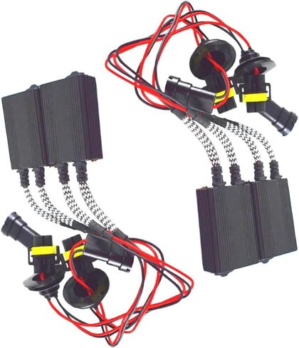 وحدة فك تشفير LED ، 2 عبوات السيارة 12V H11/H9/H8 LED Canbus مضادة لمبة أخطاء مصباح الأمامي ، متوافقة مع المصابيح الأمامية ، أضواء الضباب in Saudi Arabia