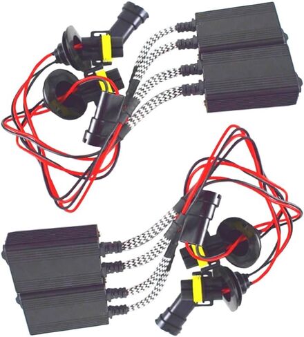 وحدة فك تشفير LED ، 2 عبوات السيارة 12V H11/H9/H8 LED Canbus مضادة لمبة أخطاء مصباح الأمامي ، متوافقة مع المصابيح الأمامية ، أضواء الضباب in Saudi Arabia