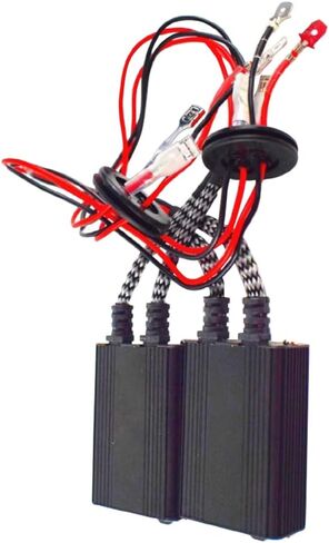 وحدة فك تشفير LED ، 2 عبوات السيارة 12V LED Canbus مضادة لمبة أخطاء مخطوطات المصباح الأمامي ، متوافقة مع المصابيح الأمامية ، أضواء الضباب in Saudi Arabia