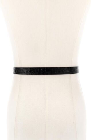 Michael Kors Women's 1 Inch Logo Skinny Belt, Stylish & Versatile Accessory for Everyday Wear in Saudi Arabia