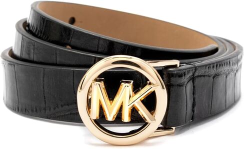 Michael Kors Women's 1 Inch Logo Skinny Belt, Stylish & Versatile Accessory for Everyday Wear in Saudi Arabia