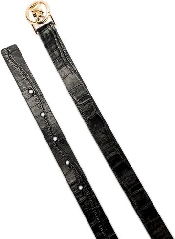 Michael Kors Women's 1 Inch Logo Skinny Belt, Stylish & Versatile Accessory for Everyday Wear in Saudi Arabia