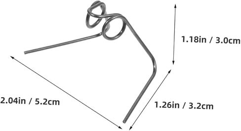 10pcs Scooter Bike Disc Brake Pad Spring Clip Easy to Install for Longevity Enhance Braking Performance in Saudi Arabia