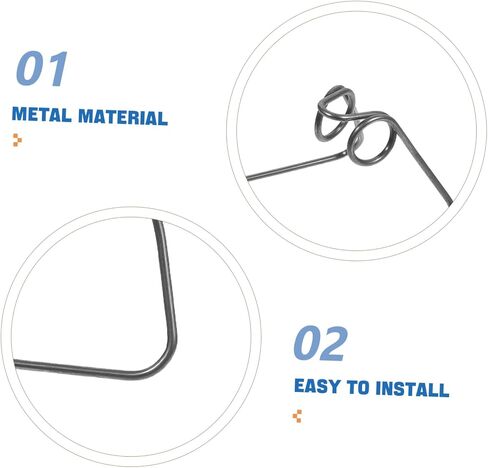 10pcs Scooter Bike Disc Brake Pad Spring Clip Easy to Install for Longevity Enhance Braking Performance in Saudi Arabia
