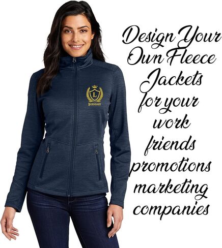 حبر Stitch Ladies تصميم مخصص الخاص بك شعار الخاص بك مخيط التطريز Digi Stripe Jukets (L231) in Saudi Arabia