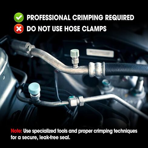 طقم خرطوم AC ملاءمة لسيارات GM Cars Truck ، خراطيم طول تكييف الهواء متوافق مع Buick Chevrolet Cadillac GMC Wuling Hose and Connector Set ، مع تركيبات وحلقات O in Saudi Arabia