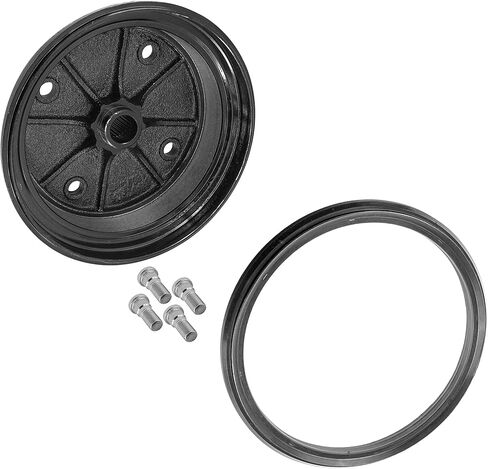 Caltric Front Brake Drum Wheel Hub متوافق مع Kawasaki Mule 4010 Kaf620 2009 2010 2011-2021 in Saudi Arabia