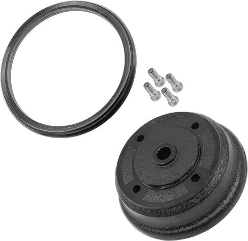 Caltric Front Brake Drum Wheel Hub متوافق مع Kawasaki Mule 4010 Kaf620 2009 2010 2011-2021 in Saudi Arabia