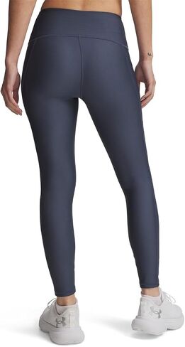 سروال نسائي من Under Armour HeatGear Armor عالي الخصر مانع للانزلاق عند الكاحل، (814) أحمر الانقلاب / / أبيض، X-Large in Saudi Arabia