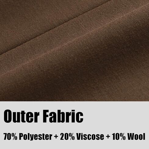 Rogers & Morris Men's 3 Pieces Suit Wool Solid Two Buttons Slim Fit Essential Style Blazer Vest Pants Set in Saudi Arabia