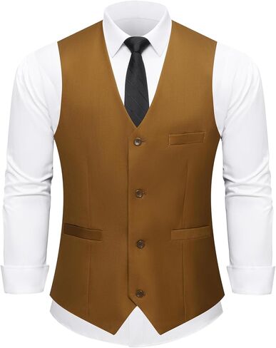 New 2025 Suits for Men, 3 Piece Men's Suit Slim Fit, Solid Jacket Vest Pants with Tie, One Button Tuxedo Set in Saudi Arabia