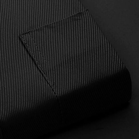 Men's Long Sleeve Solid Color Button Down Dress Shirt Casual Basic Work Shirt in Saudi Arabia