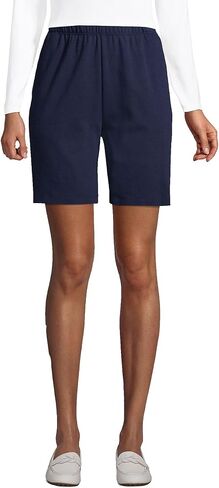 Lands' End Women's Sport Knit High Rise Shorts in Saudi Arabia