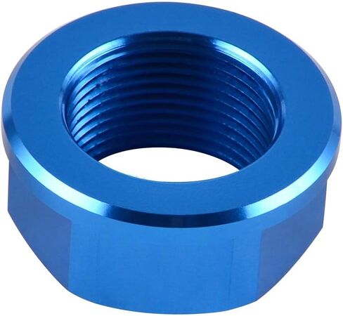CNC Billet Rear Axle Collar Nut - Compatible with KTM & Husqvarna (Black) in Kuwait