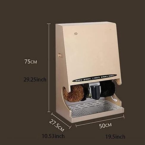 Automatic Electric Shoe Polisher – Household Shoe Brush Machine with Polishing Dispenser, Dust Removal & Oil Application – Quiet Operation, 100W, 220V in Saudi Arabia