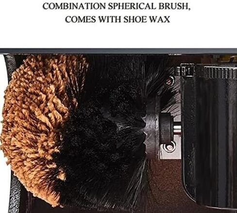 Automatic Induction Shoe Polisher Machine – Multi-Brush Electric Shoe Cleaning and Polishing System, 40W, Infrared Sensing, Automatic Oiling – for Home & Office Use in Saudi Arabia