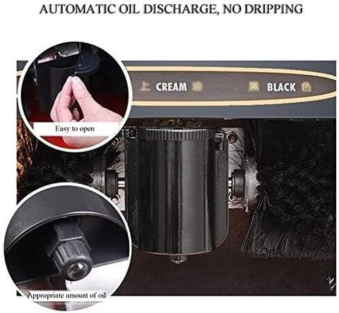 Automatic Induction Shoe Polisher Machine – Multi-Brush Electric Shoe Cleaning and Polishing System, 40W, Infrared Sensing, Automatic Oiling – for Home & Office Use in Saudi Arabia
