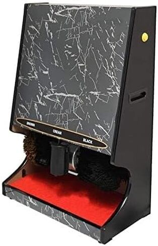 Automatic Induction Shoe Polisher – Portable Multi-Brush Shoe Cleaning and Polishing Machine – Vertical Buffer, 60W, for Home & Office Use in Saudi Arabia