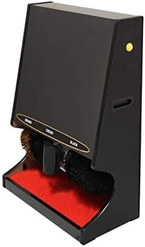 Automatic Induction Shoe Polisher – Portable Multi-Brush Shoe Cleaning and Polishing Machine – Vertical Buffer, 60W, for Home & Office Use in Saudi Arabia