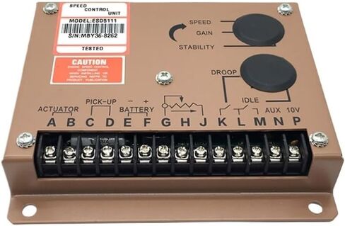 ESD5111 Governor Speed Control Unit Diesel Genset Spare Parts Controller Generator Engine Speed Controller in Kuwait