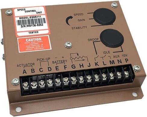 ESD5111 Governor Speed Control Unit Diesel Genset Spare Parts Controller Generator Engine Speed Controller in Kuwait
