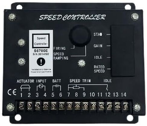 S6700E S6700H Diesel Generator Set Speed Control Board Engine Governor Electronic Generator Speed Controller(S6700H) in Kuwait