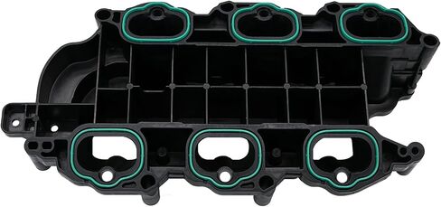 Engine Lower Intake Manifold with Gasket Compatible with 2011-2018 Jeep Grand Cherokee Wrangler Dodge Journey Grand Caravan Charger Chrysler Town & Country Ram 1500 V6 3.6L, Replaces# 05184199AF in Saudi Arabia