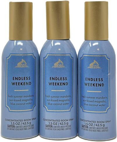 Concentrated Room Spray Bath and Body 3 Pack 1.5 oz / 42.5 g Home Fragrance Air Freshner (1.5 oz / 42.5 g (3 Pack), Book Loft) in Saudi Arabia