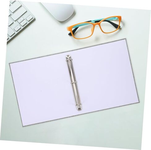 Uonlytech Three Ring Binder Professional Planner Binder Resume Folder Report Folders for Recipes Photos Documents Elegant Design in Saudi Arabia
