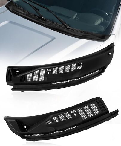 Oklpf Wiper Cowl Panel Panel متوافق مع 2017 2018 2018 2020 2021 2022 Ford F250 F350 F450 F550 Super Duty ، Left and Rithershield Wiper Cowl Plane in Saudi Arabia
