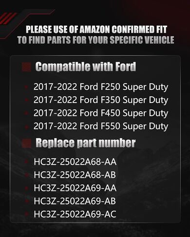 Oklpf Wiper Cowl Panel Panel متوافق مع 2017 2018 2018 2020 2021 2022 Ford F250 F350 F450 F550 Super Duty ، Left and Rithershield Wiper Cowl Plane in Saudi Arabia